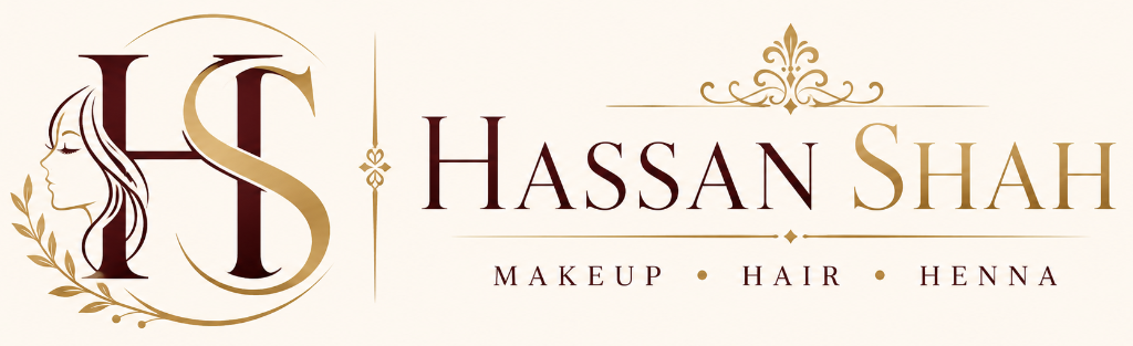 Hassan Shah Hair Makeup Beauty Logo